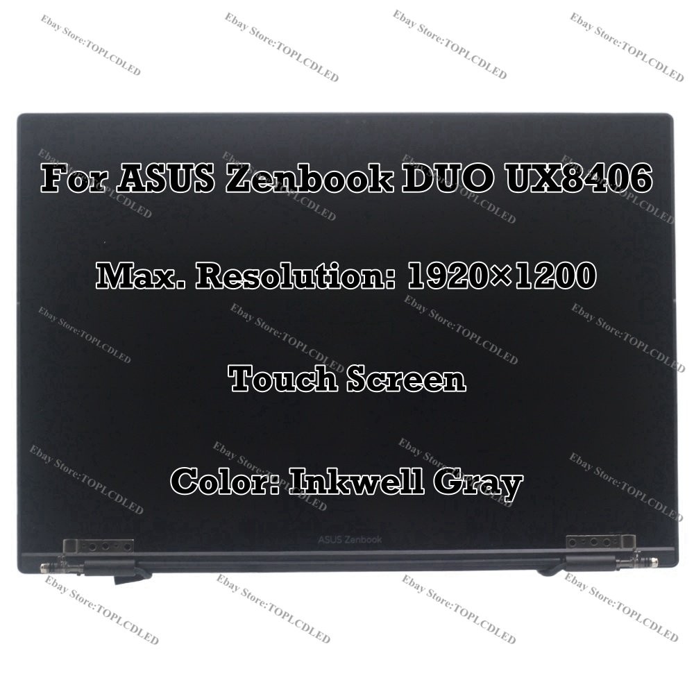 ASUS Zenbook DUO UX8406CA-PS99T OLED Display Touch Screen Assembly Replacement