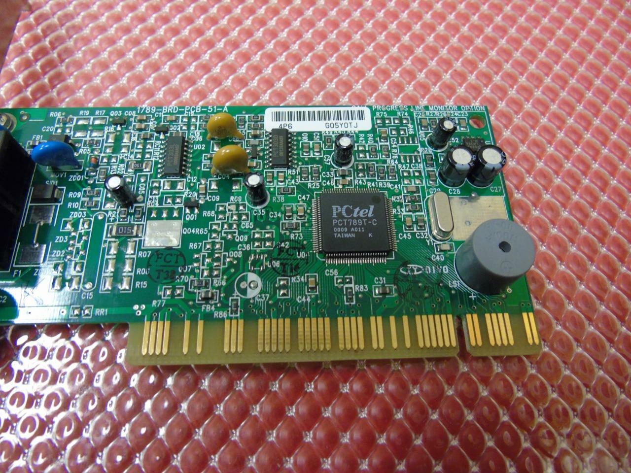 Compaq Presario 7594 Desktop PC PCI FAX Modem 174047-001, 1789-BRD-PCB-51-A