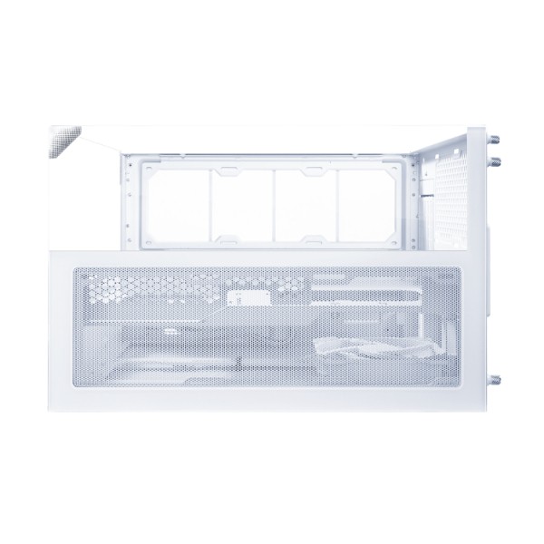 Lian-li O11 Vision-M O11VMW Dual-chamber w/140 mm Fan Micro ATX Case White
