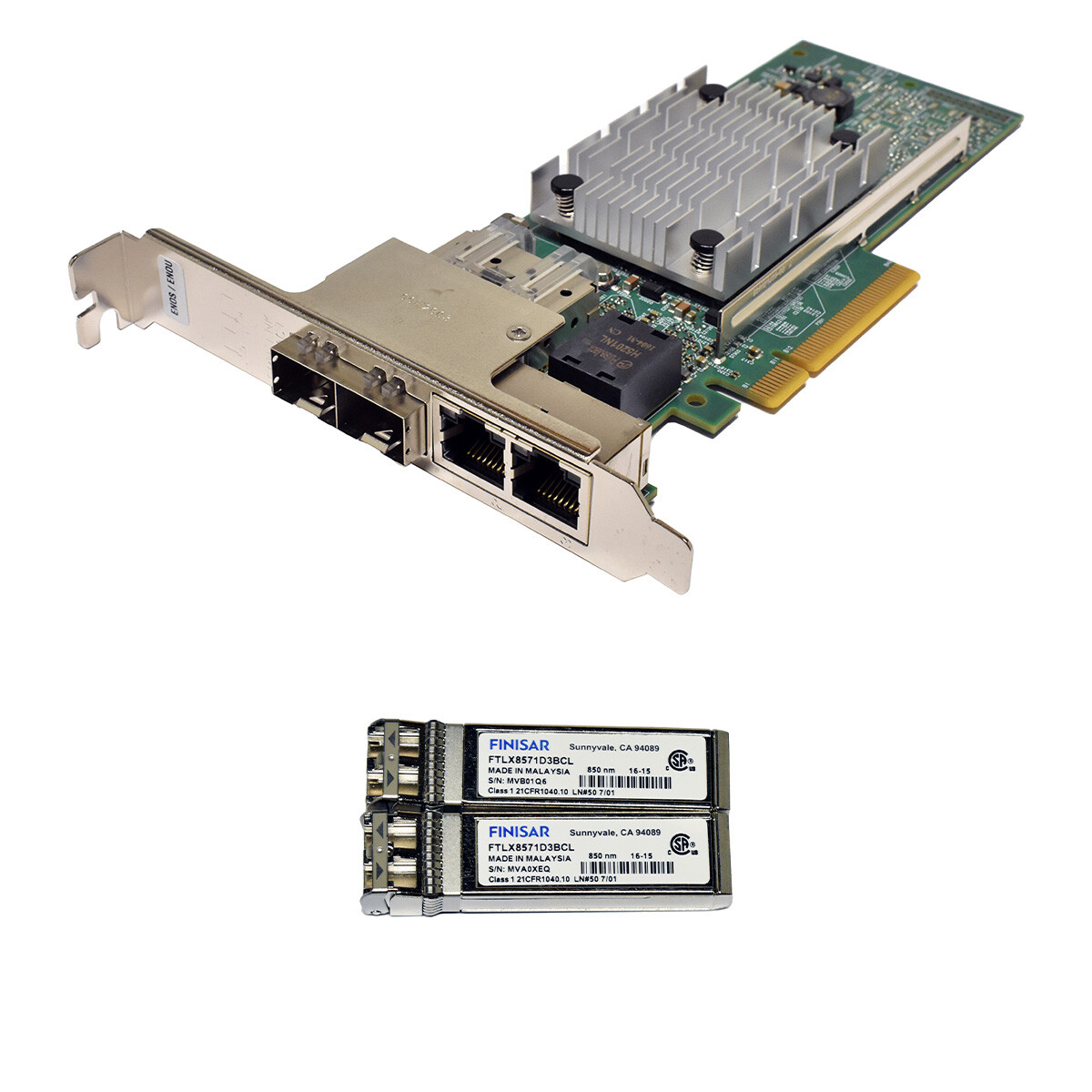 IBM Network Card 10Gb SFP 1Gb Ethernet Adapter PCIe 4-Port 00E2719 FP
