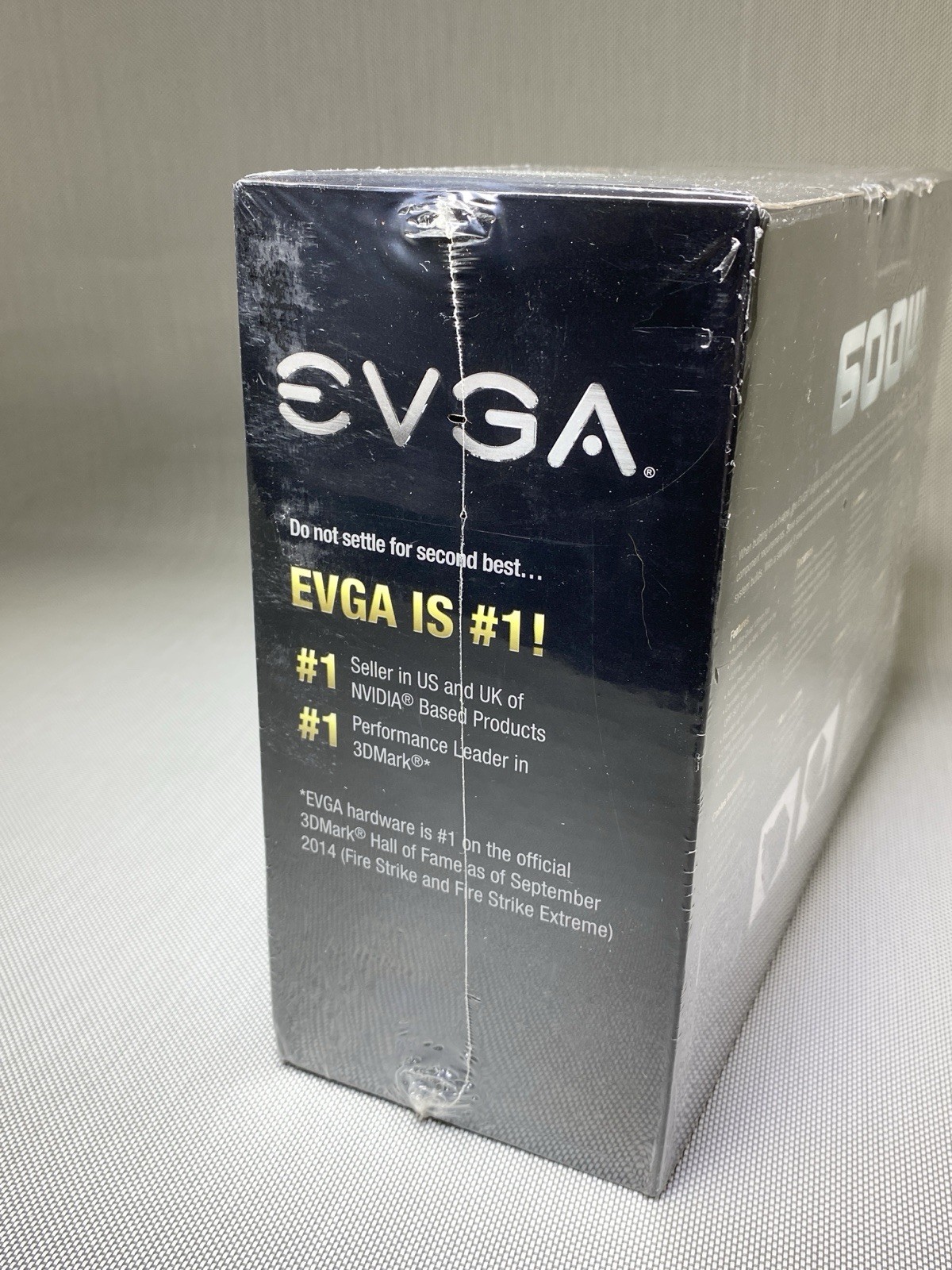 New & Sealed EVGA 600W 80 Plus Certified Power Supply (100-W1-0600-K1)