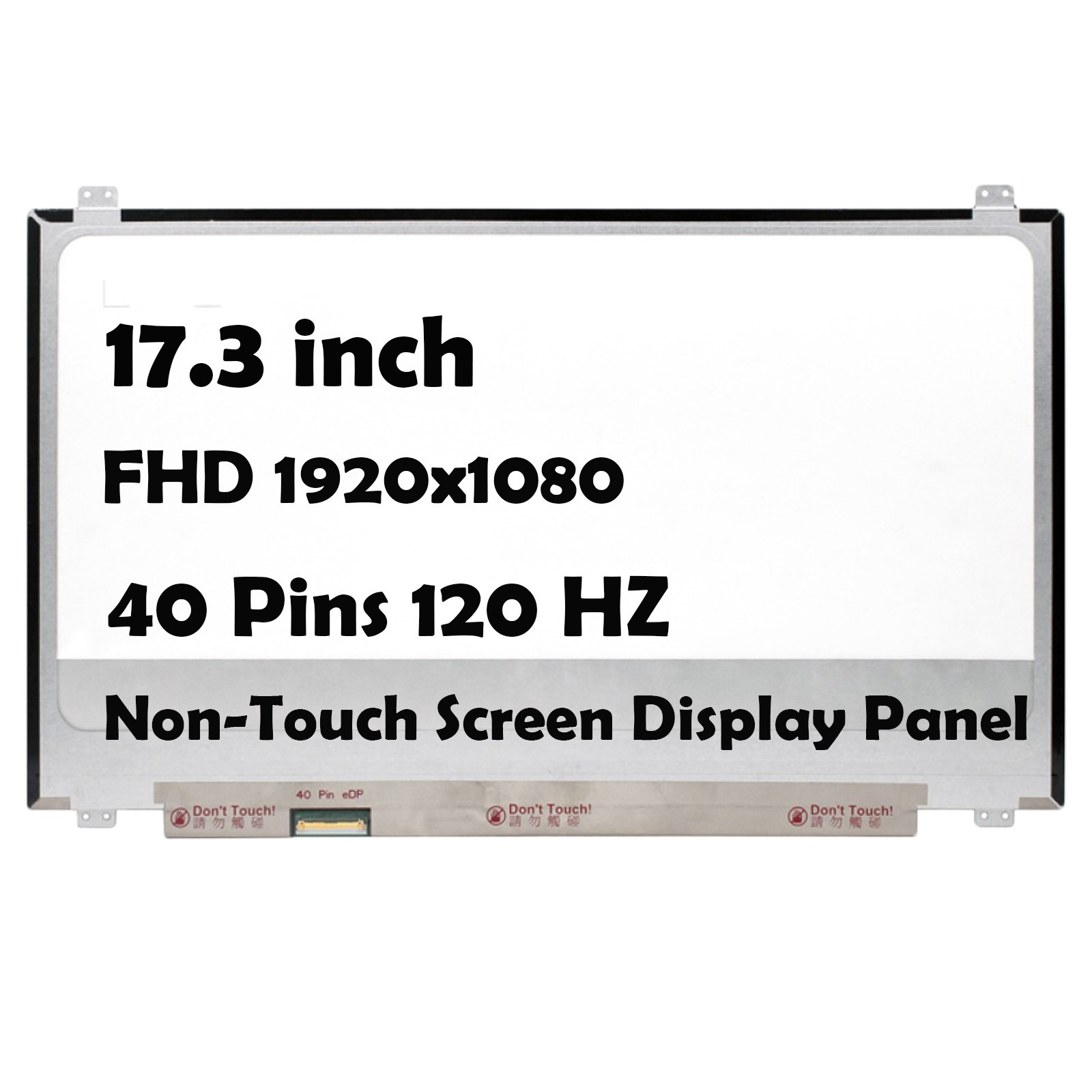 17.3″ for MSI GS73VR 6RF-052US FHD 120HZ LCD Non-Touch Screen Display Panel