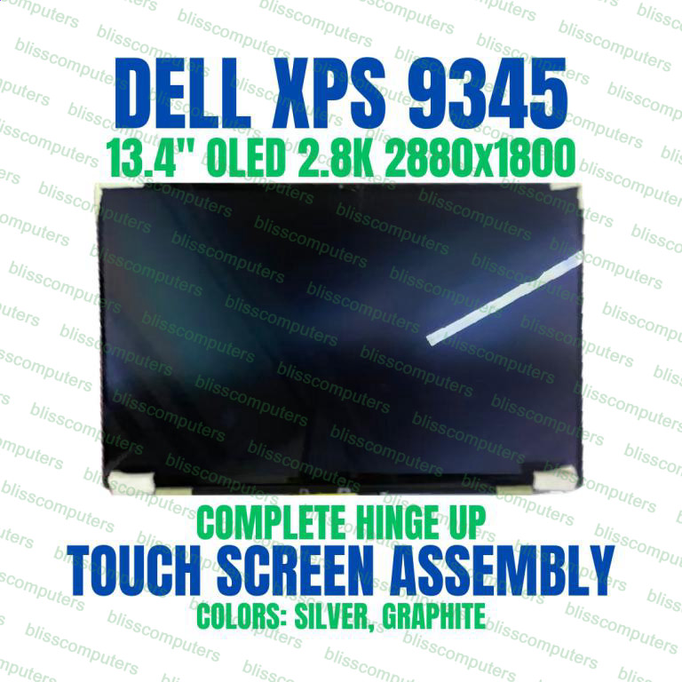 Dell XPS 9345 13.4″ 2880×1800 OLED Touch Screen Assembly