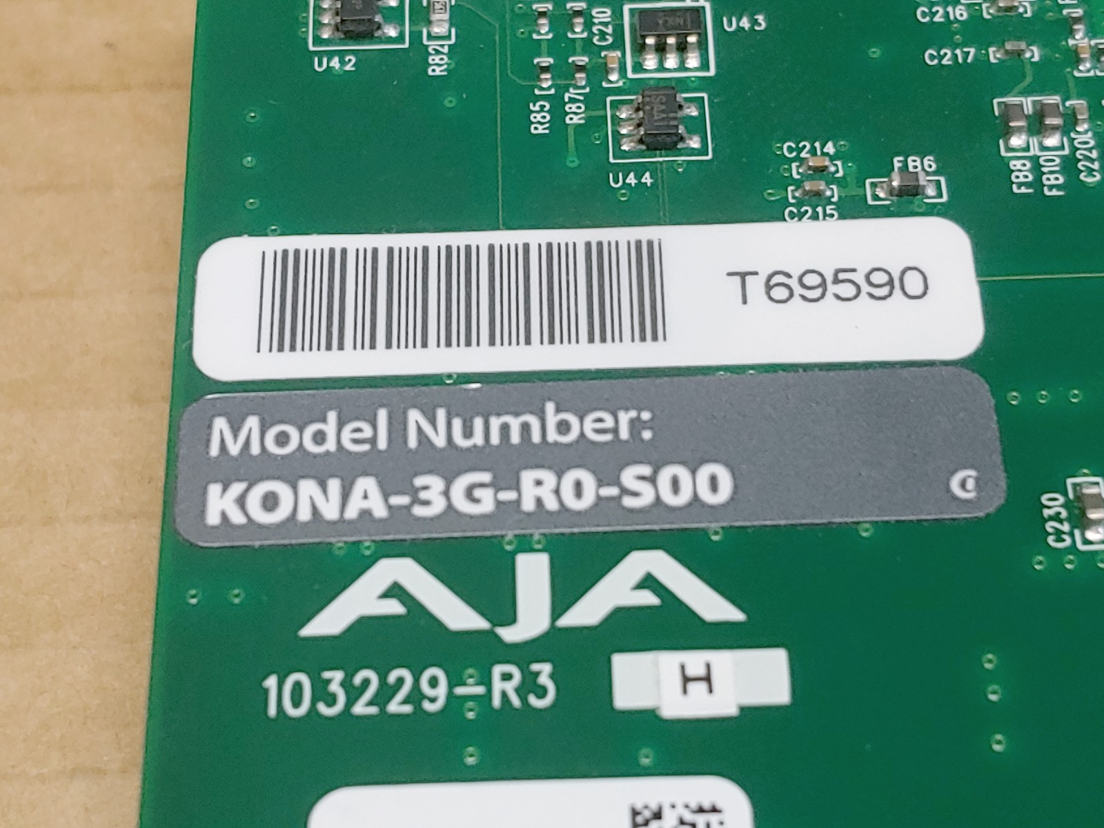 AJA KONA-3G-R0-S00 Dual Link HD SD PCIE HDMI Video Capture Card