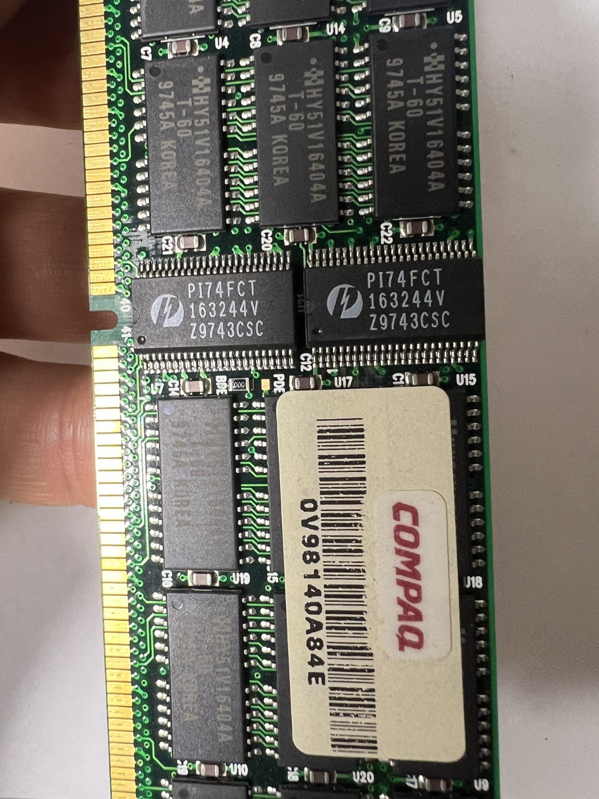 EDO COMPAQ 228469-001 64MB Memory EDO ECC # SUN 370-3797-01 64 MB RAM 50NS NICE!