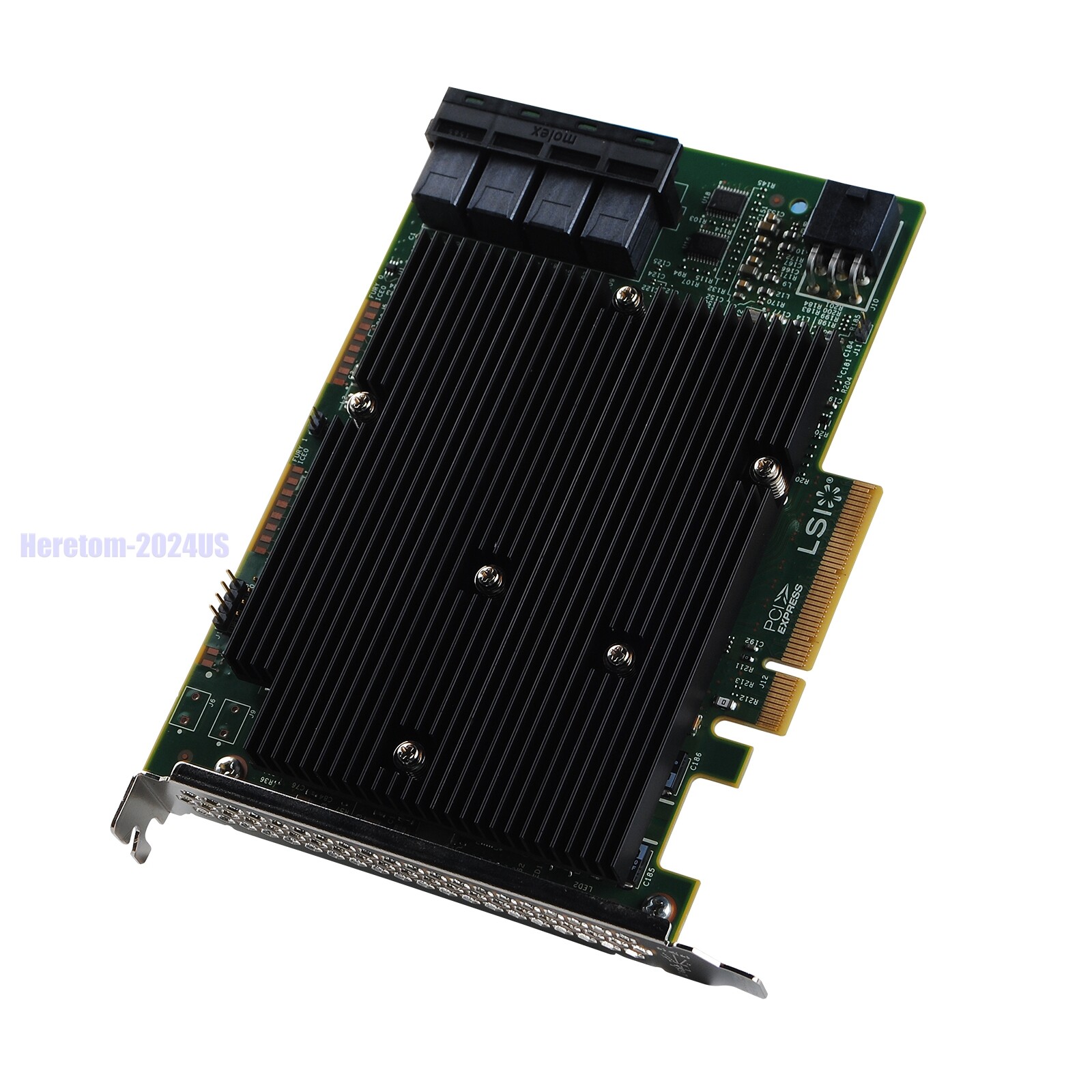 New LSI 9300-16i 16-port SAS9300-16I 12GB/s HBA IT Mode ZFS TrueNAS UNRAID US
