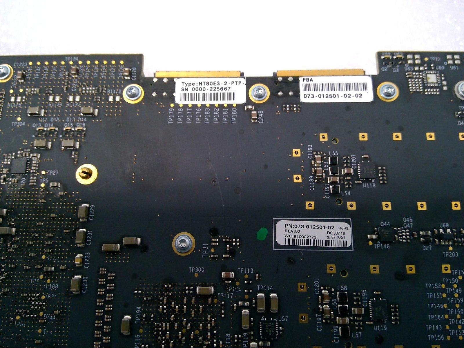 NAPATECH NetScout NT80E3-2-PTP 4Port 40GbE PCI-Express x8 SmartNIC 073-012501-02