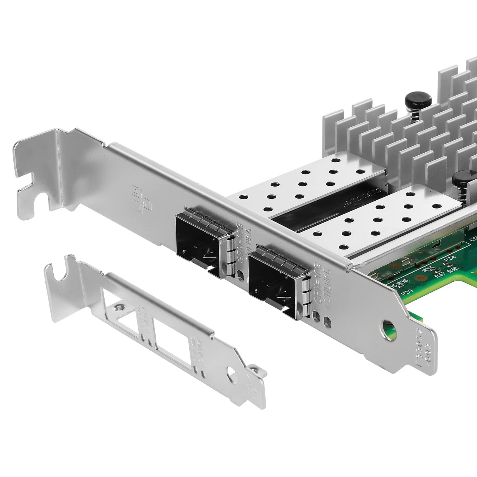 PCIe Ethernet Network Card for Intel X520-DA2 82599ES Chipset PCIe 2.0 x8 10G…