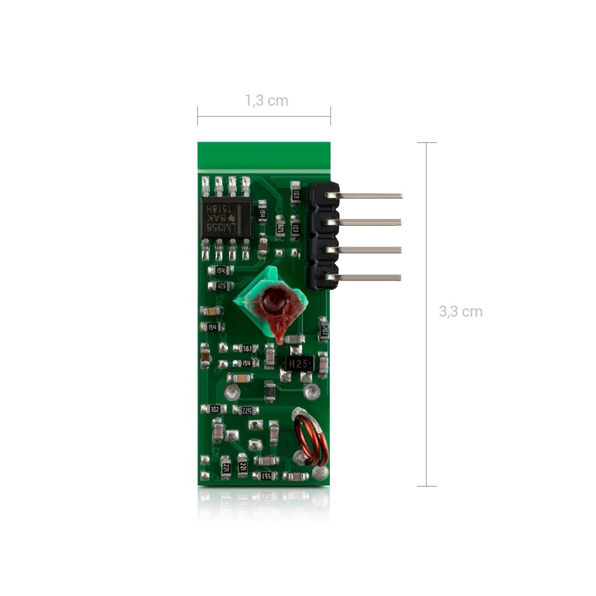 433 MHz Transmitter and Receiver Module Kit for Remote Control Raspberry Pi A…