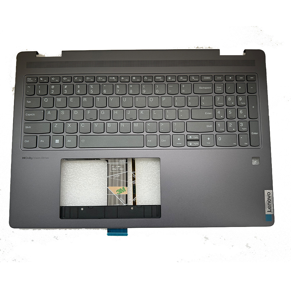 New For Lenovo Yoga 7 16IRL8 Type 82YN Palmrest Backlit Keyboard 5CB1L31865