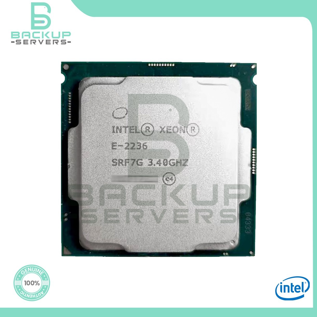 SRF7G Intel Xeon E3-2236 Hexa-Core 3.40GHz 8.0GT/s 12MB FCLGA1151 80W Processor