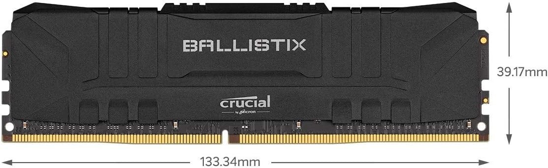 Crucial Ballistix 16GB (8GB x 2) DDR4 3200 DRAM Desktop Gaming Memory