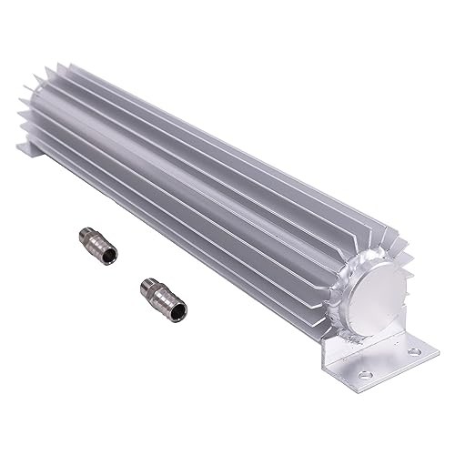 15″ Aluminum Dual Pass Transmission Trans Oil Cooler – Finned Aluminum