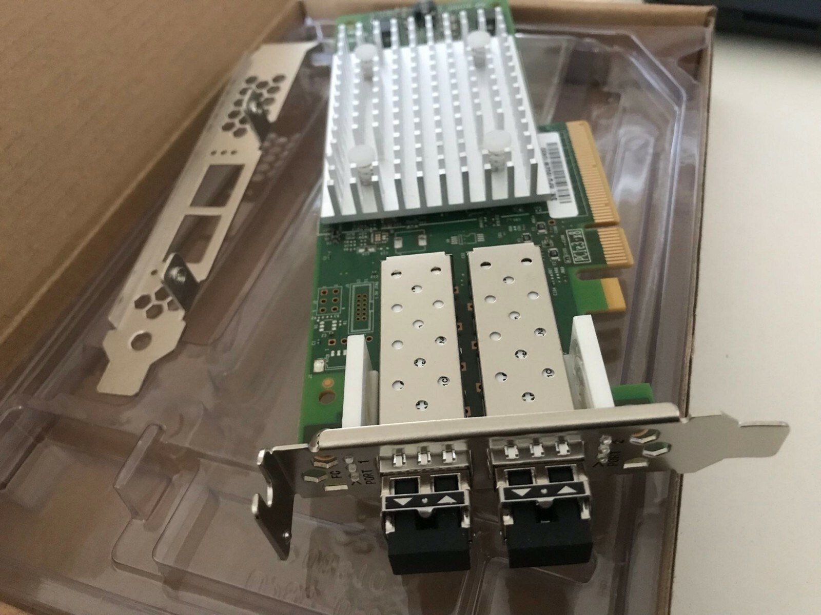 P9D94A HPE STOREFABRIC SN1100Q 16GB DUAL PORT FIBRE CHANNEL HBA (Includes 2 SFP)