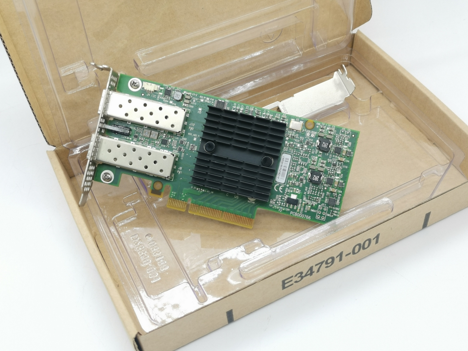 Dell YHTD6 0YHTD6 Mellanox ConnectX-3 CX322A 10Gb SFP+ Dual Port Network Card-