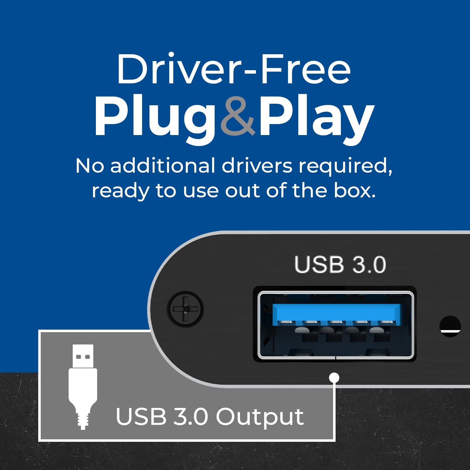 4K HDMI to USB 3.0 Video Capture Card (Loop, Mic, Headphones) (VC-1080)