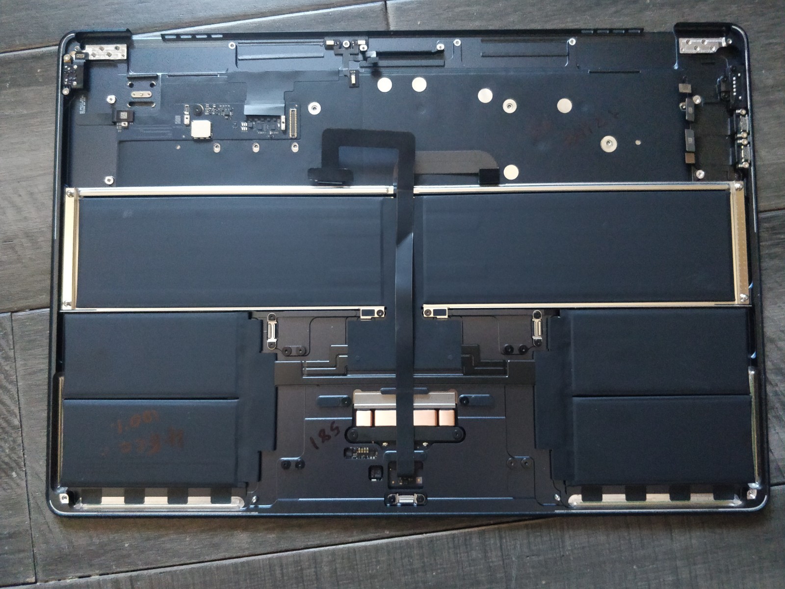 Apple Macbook Air 15 inch,A3114, M3 ,2024, Keyboard, Touchpad Assembly, Midnight