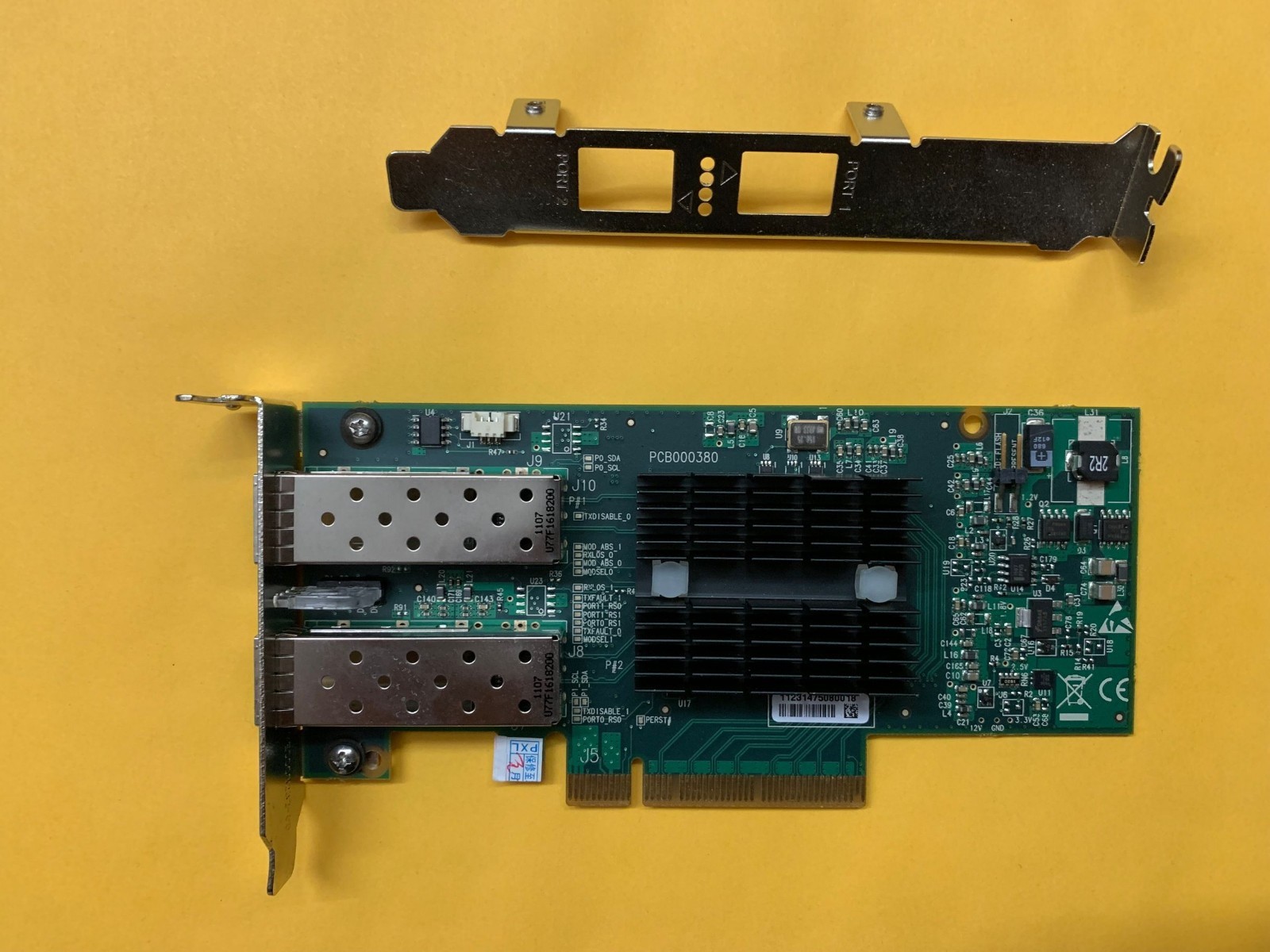 MNPH29D-XTR MELLANOX 10Gbe ETHERNET DUAL PORT CONNECTX-2 SFP+ 5.0GT/S