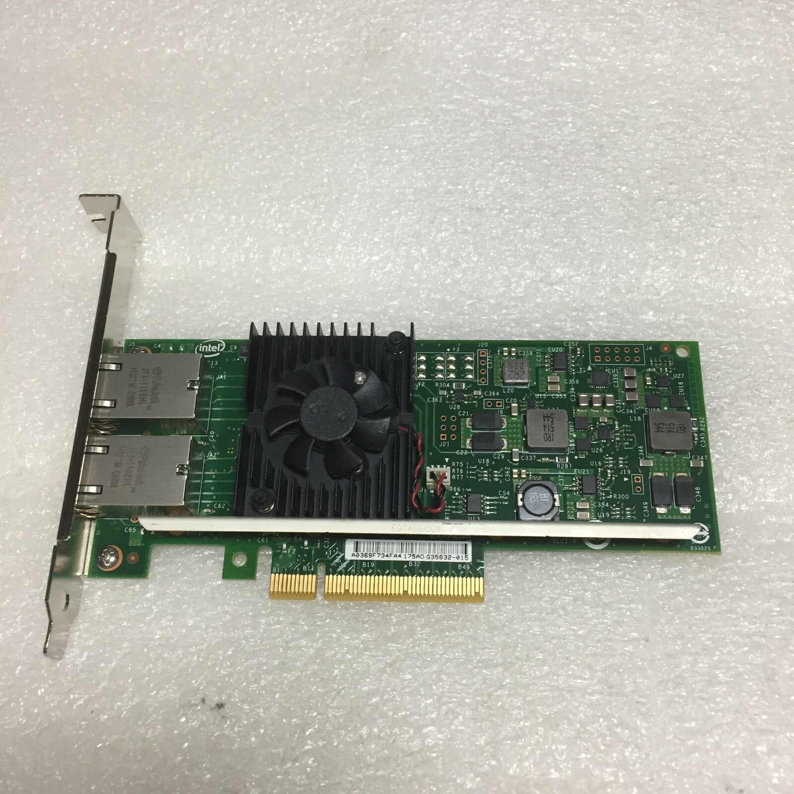 Dell Intel X540-T2 K7H46 Dual-port Network Adapter Full Height Bracket FREE S/H