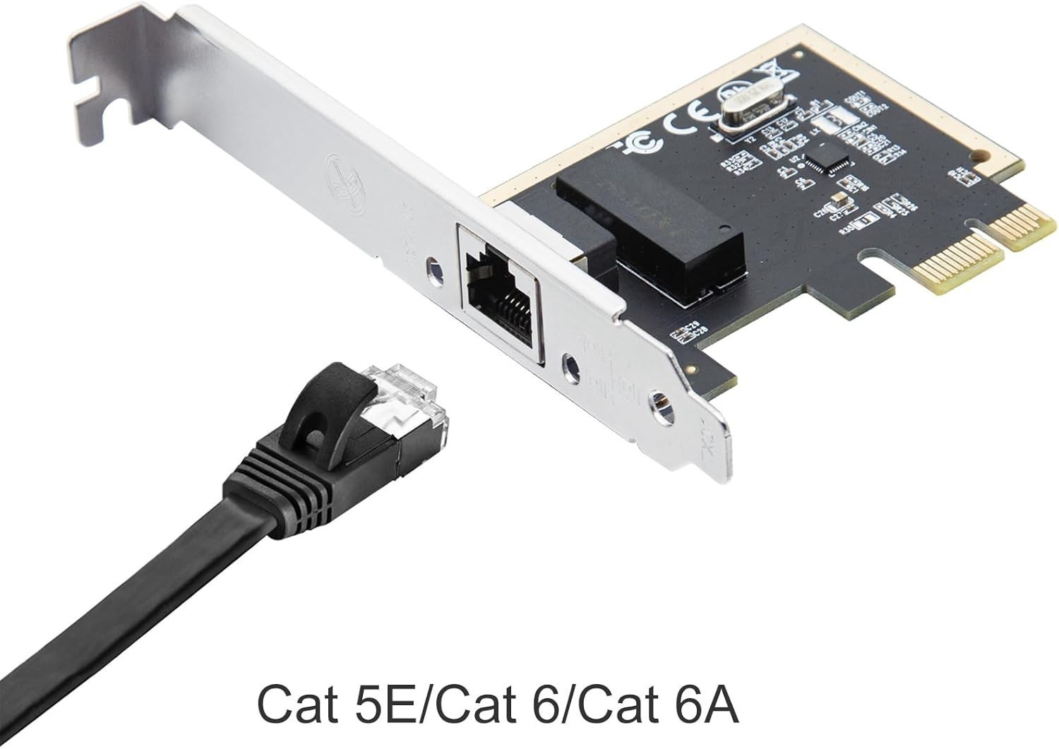 1Gb PCIe Network Card,10/100/1000Mb/s Gigabit PCIe NIC w/ Realtek RTL8111H Chip