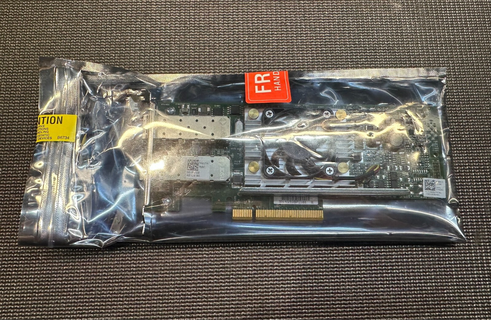 Broadcom 10Gb Dual Port Network Adapter Card Low Profile Dell P/N: 0Y40PH Tested
