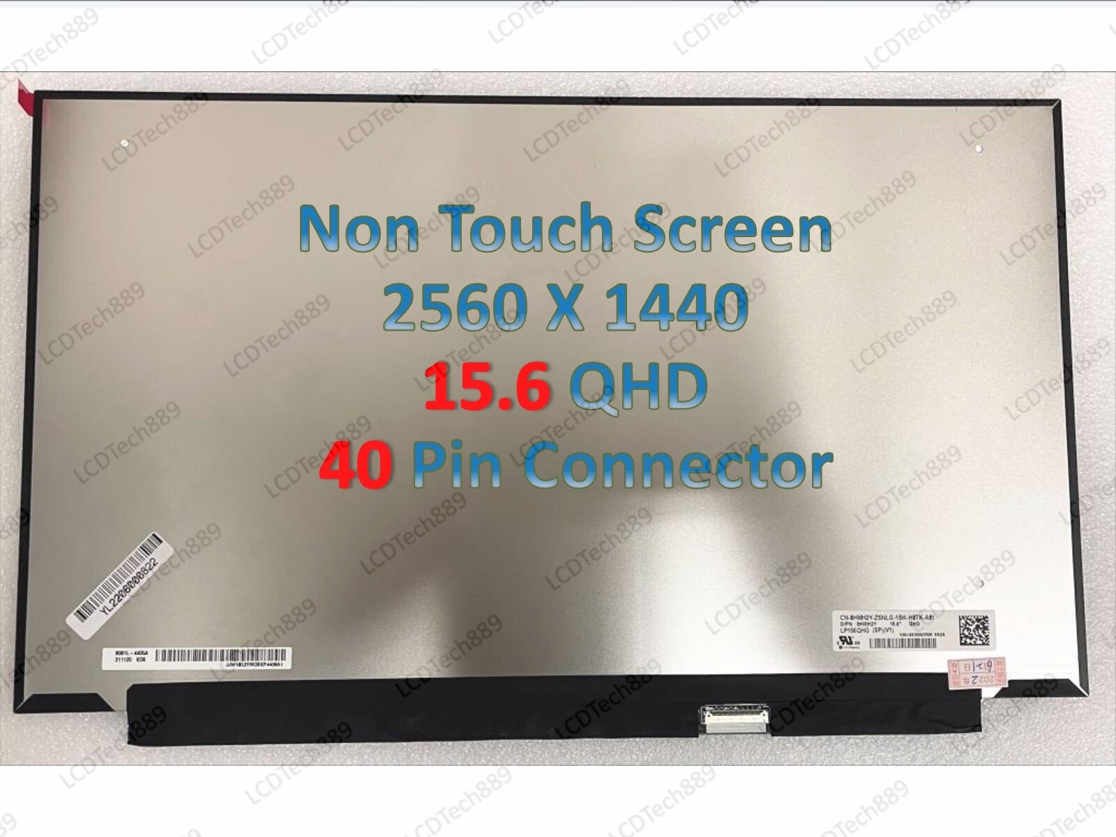 LP156QHG SPV1 NE156QHM-NX1 15.6″ LCD Screen for DELL 0HMH2Y EDP WQHD 2560X1440