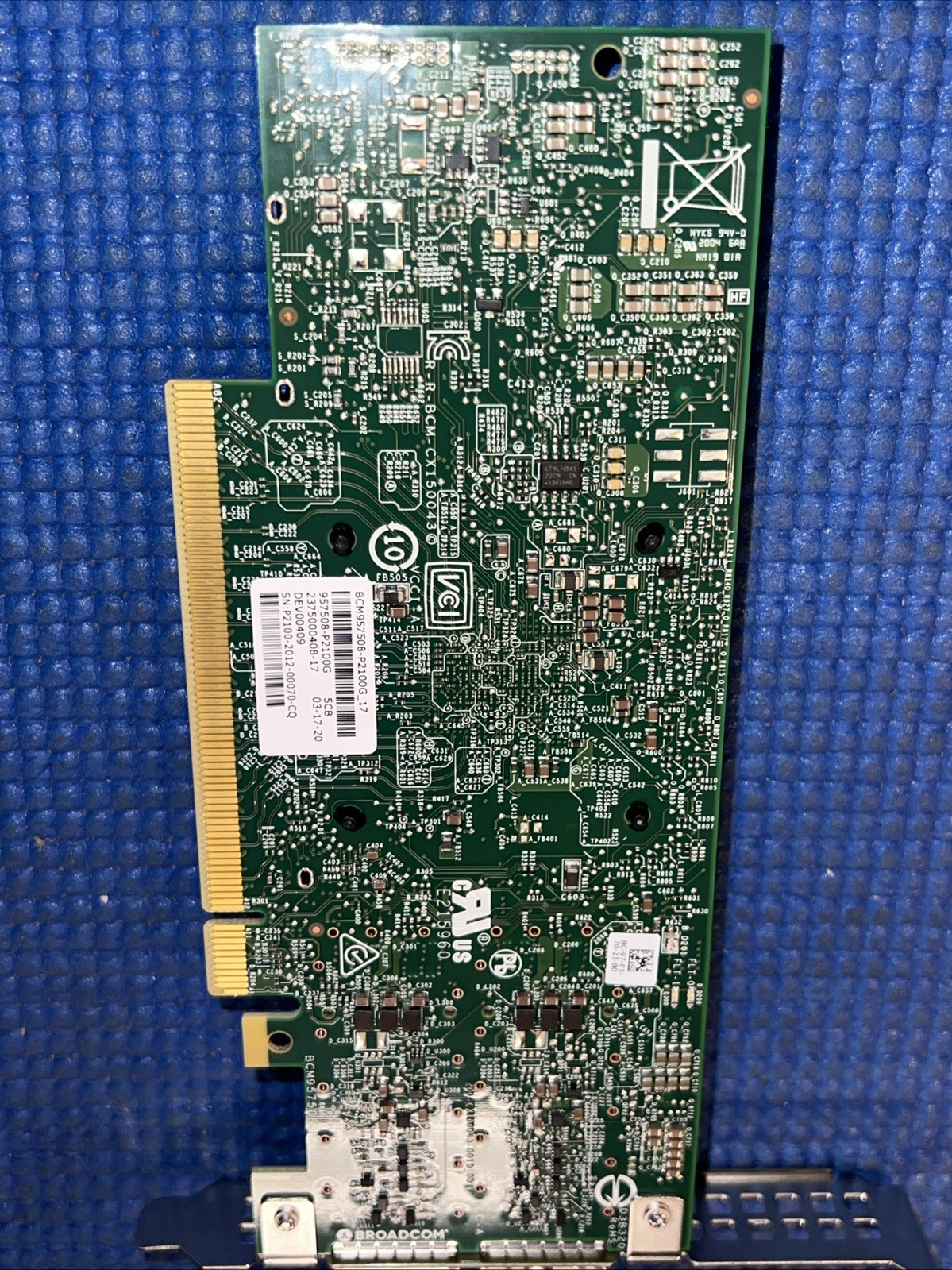 Broadcom BCM957508-P2100G Network Card Dual 100Gb