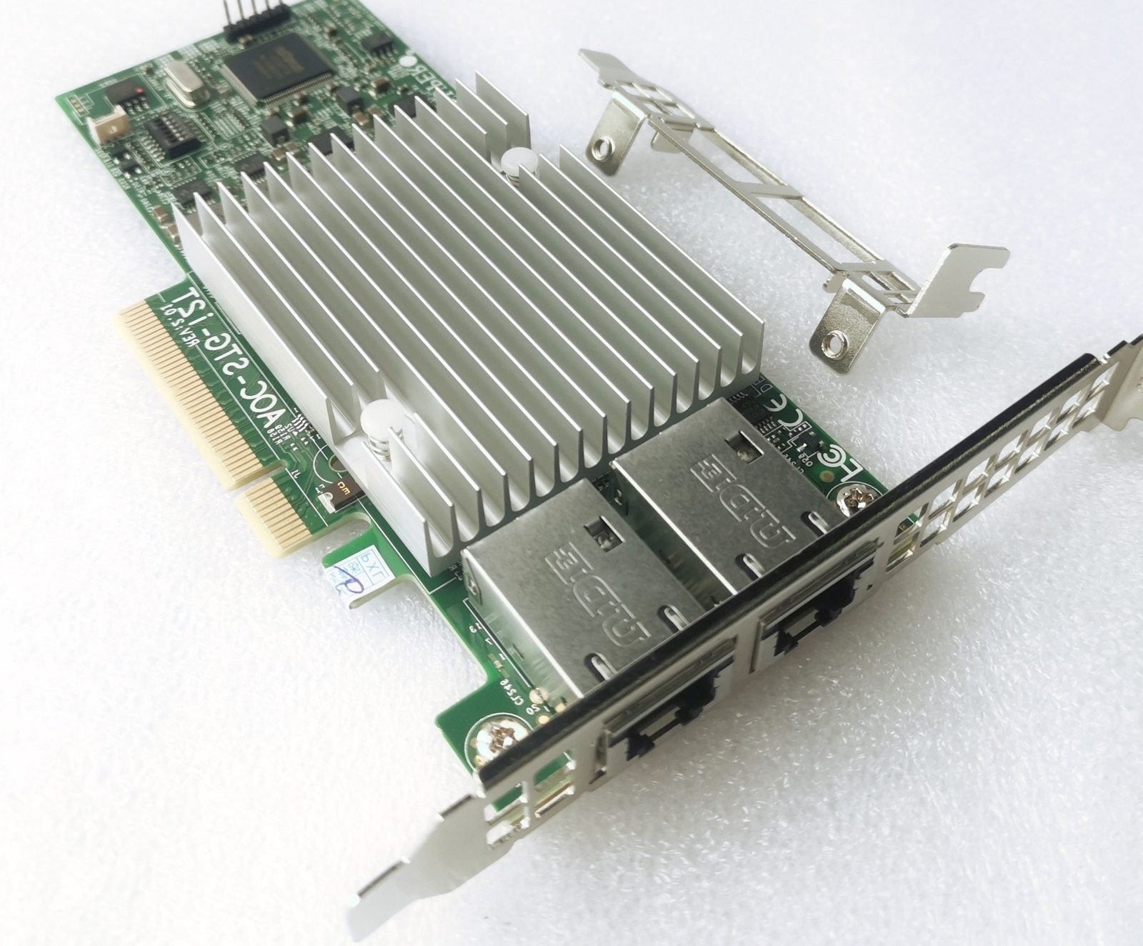 SUPERMICRO AOC-STG-I2T RJ45 DUAL PORT 10GbE NETWORK ADAPTER CARD (INTEL X540-T2)