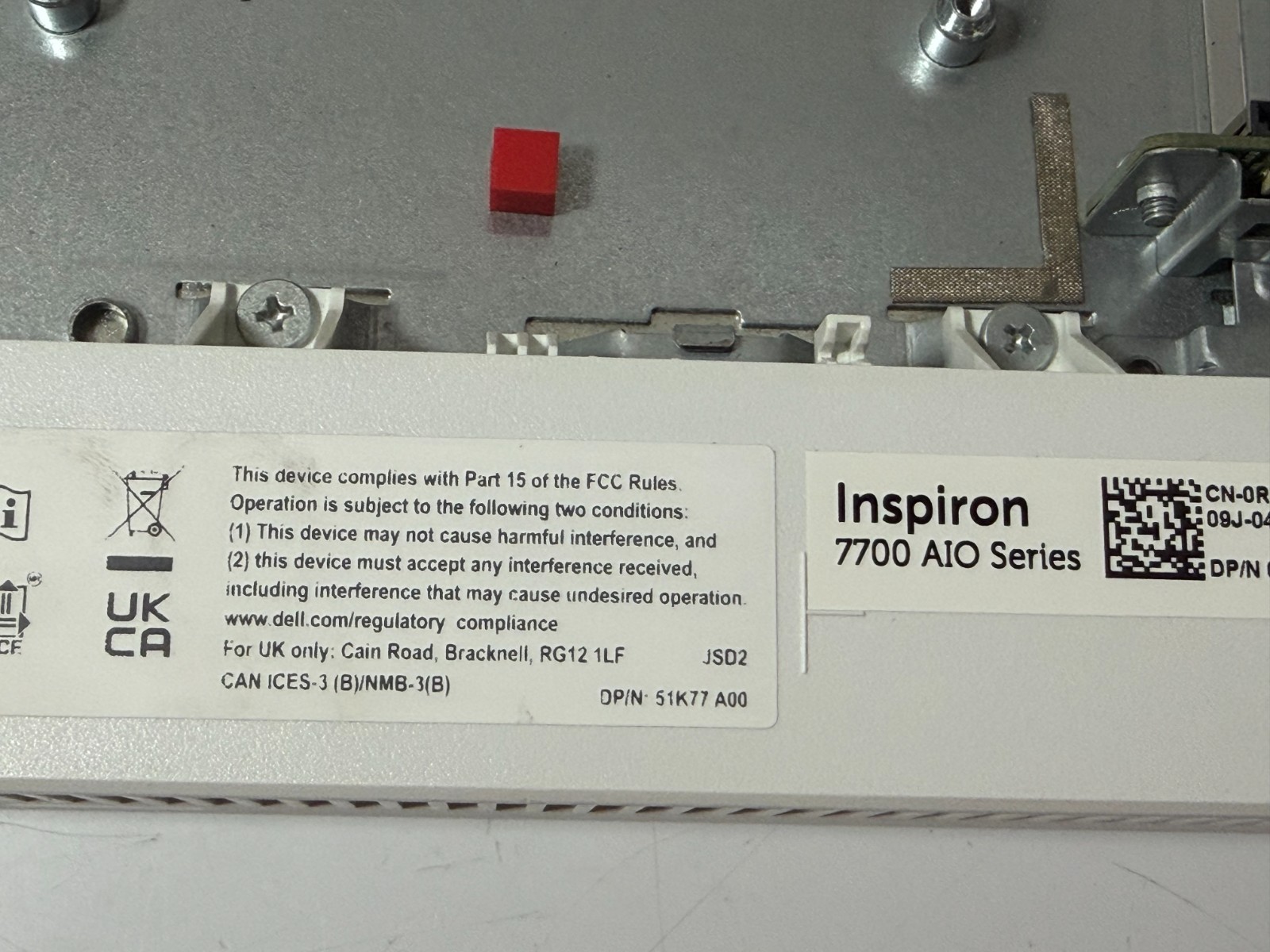 Dell Inspiron 7700 AIO 27.0″ FHD TFT LCD Screen Display Assembly – non-touch