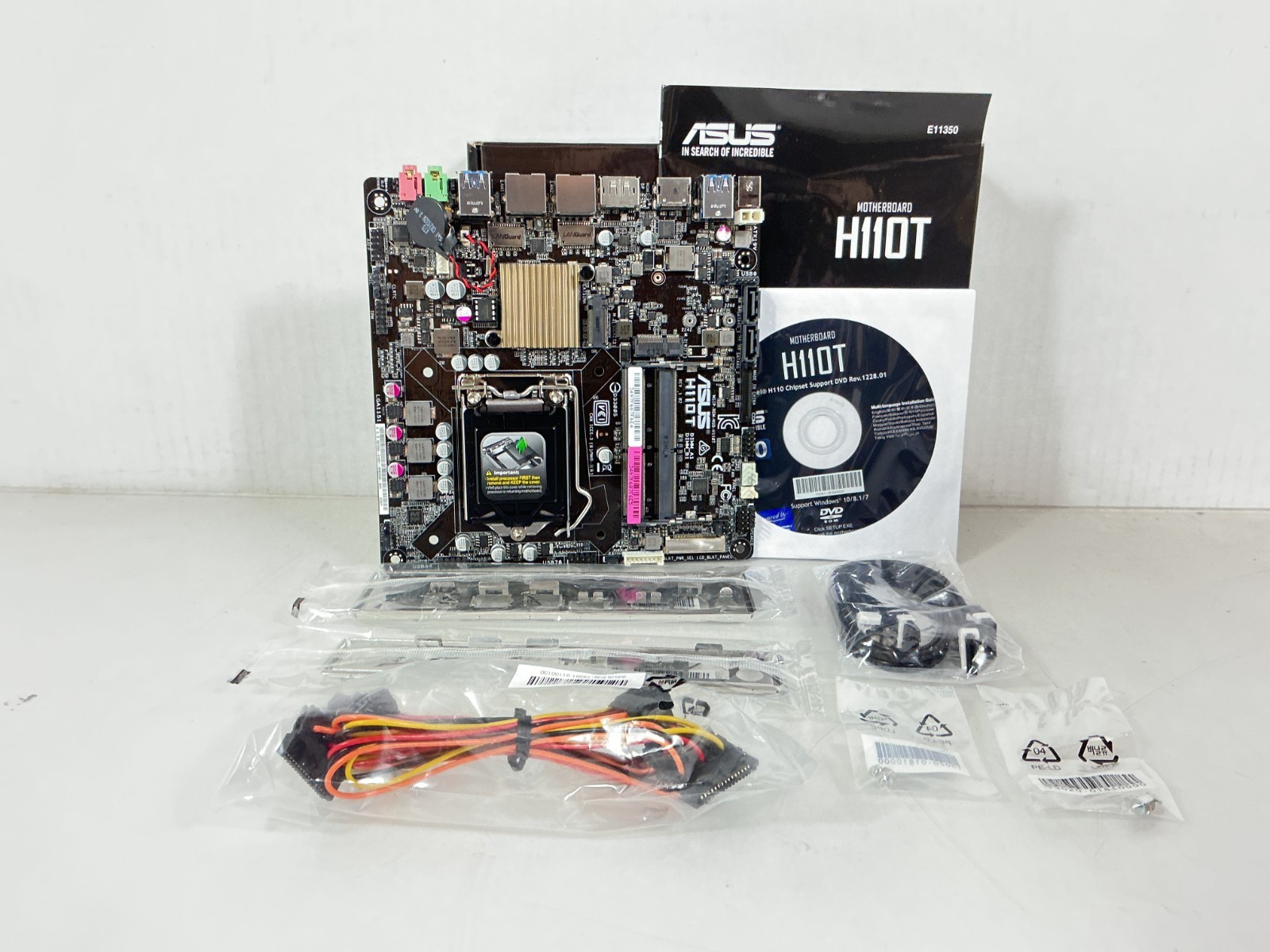 ASUS H110T/CSM Thin Mini-ITX LGA 1151 DDR4 – H110T/CSM