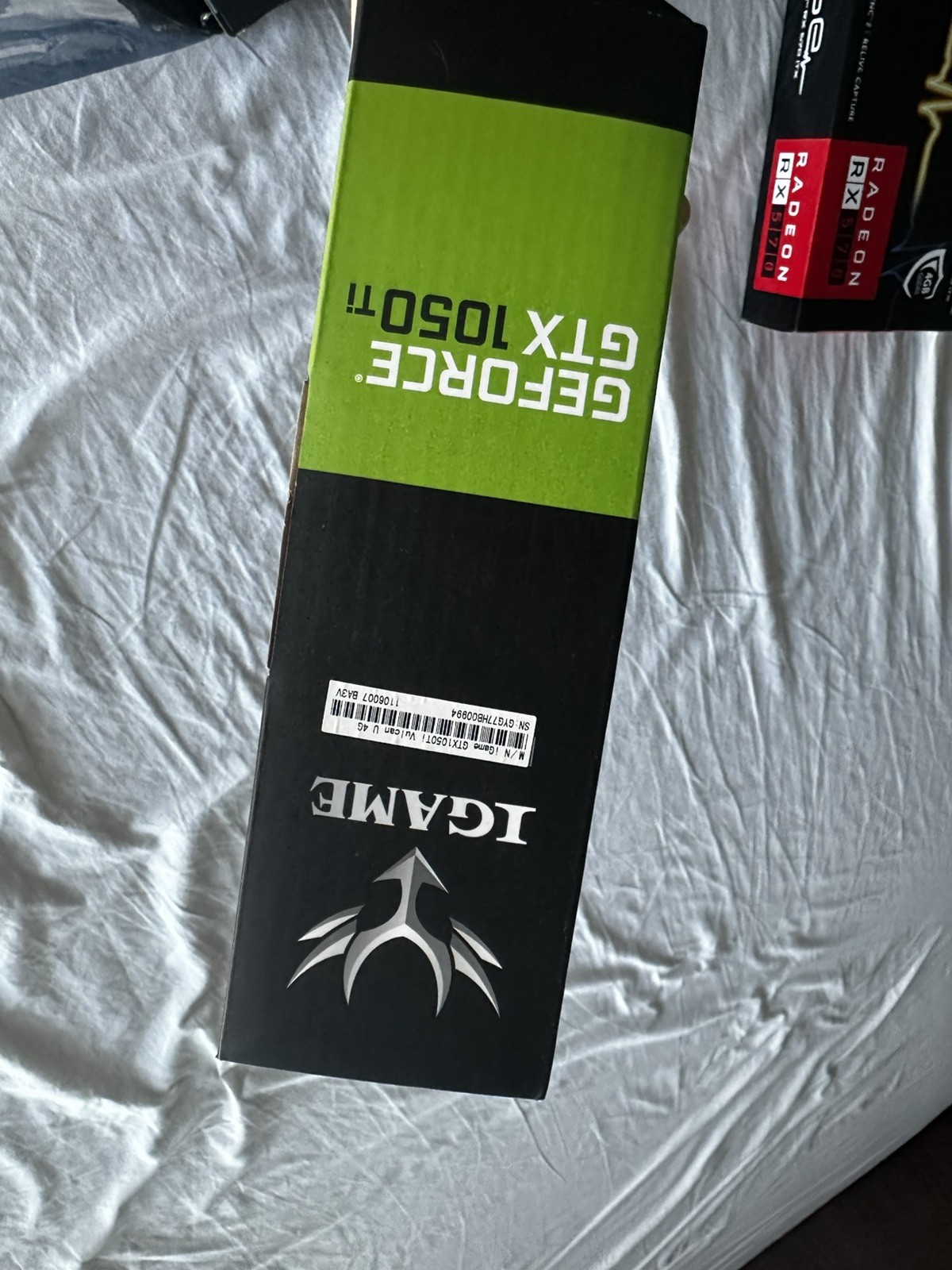 IGAME GeForce GTX 1050 Ti X 4G 4BG DGGR5 Graphics Card with (Original box)