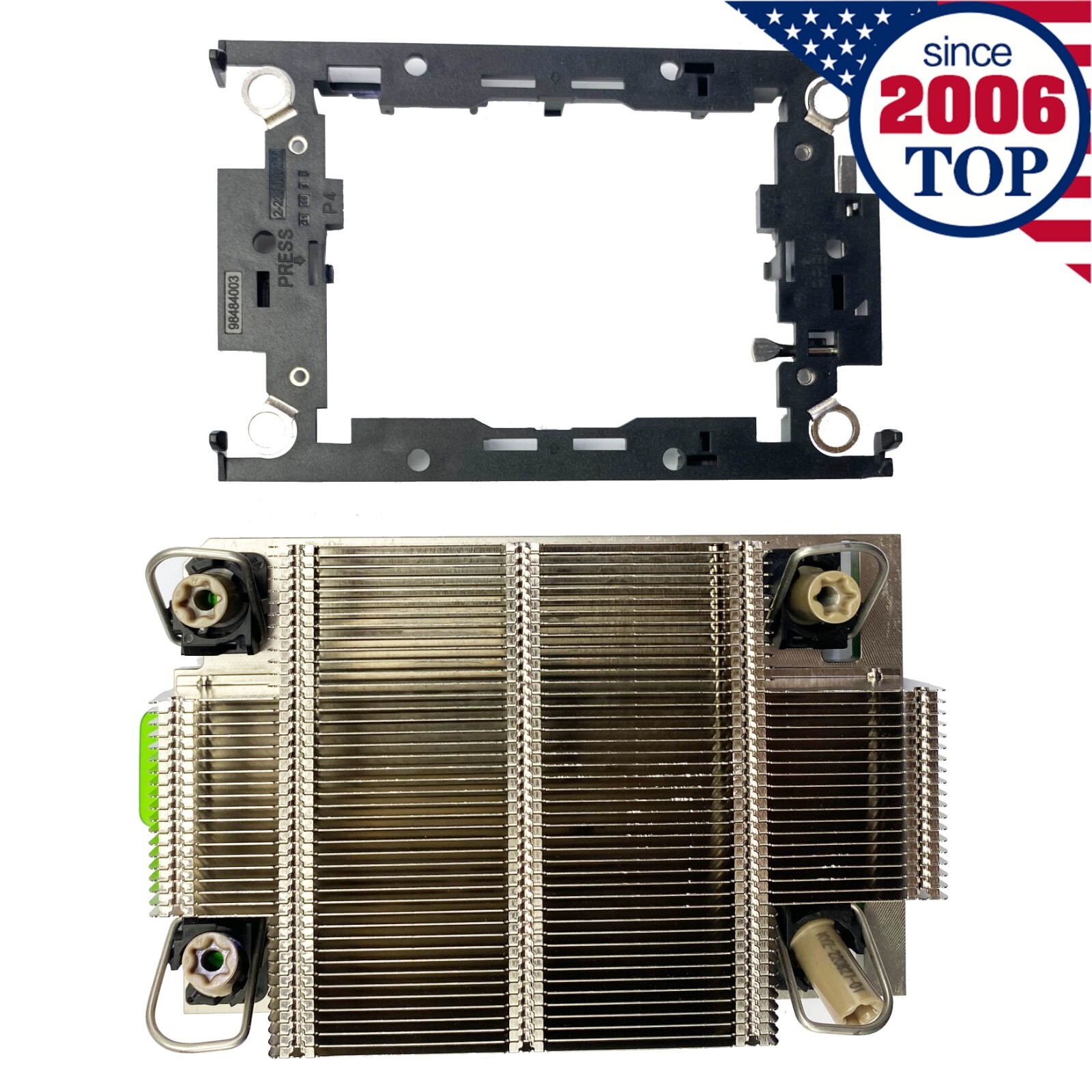 New 1U Heatsink for Dell PowerEdge R450 R550 R650 R650XS R750 Server VH8RK