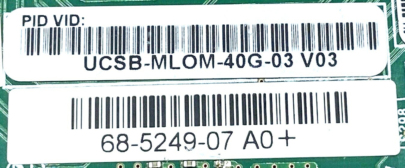 Cisco Blade Servers UCSB-MLOM-40G-03 UCS VIC 1340 Modular LOM – w/ WARRANTY!!