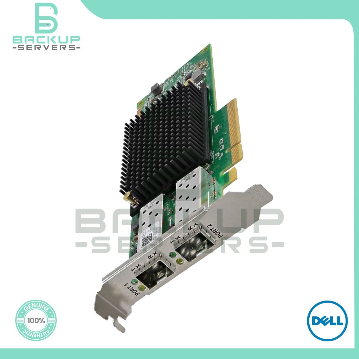 4VDY3 Dell LPE35002 2-Ports 32Gbps PCI-e 4.0 x8 FC SFP Host Bus Adapter 04VDY3