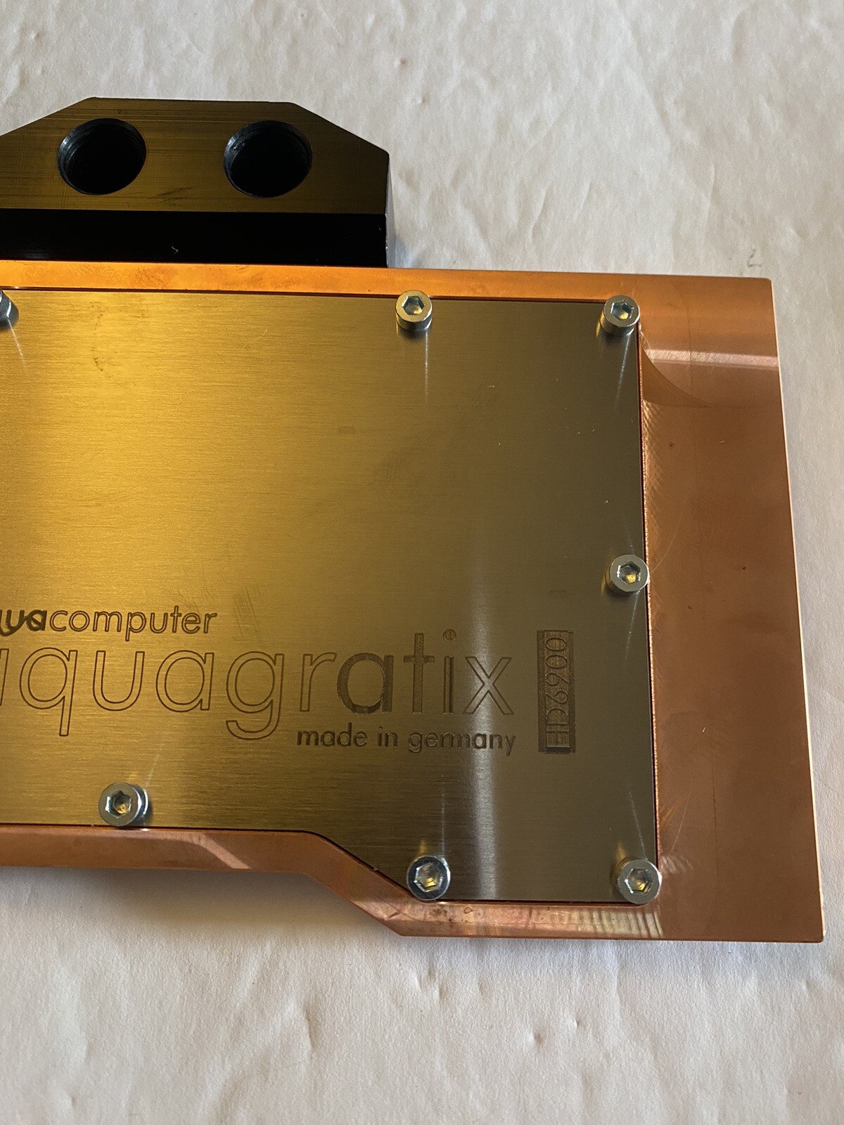 Aqua Computer Aquagratix HD6900 Copper Water Block Made In Germany