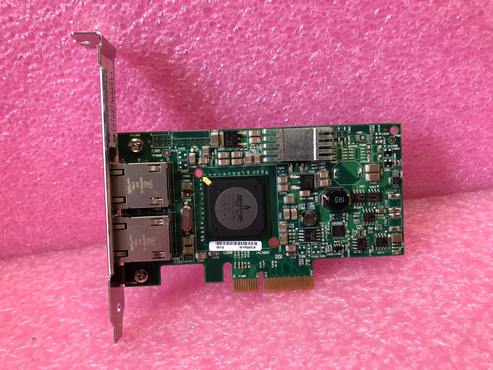 F169G Dell DELL DUAL PORT BROADCOM 5709 PCIE NIC