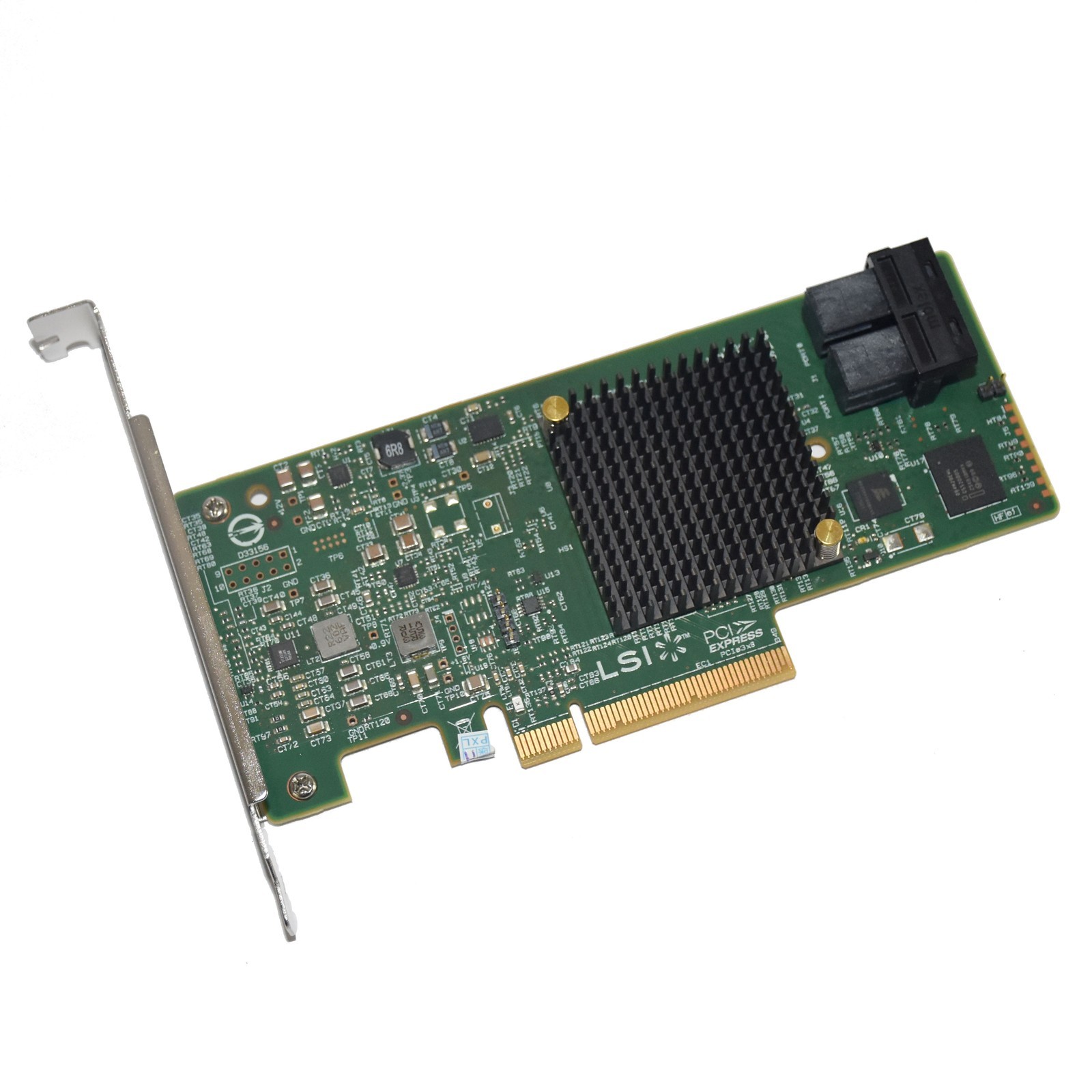 LSI Broadcom SAS 9300-8i 12Gb/s 8-Port HBA IT Mode PCIe 3.0 x8 Low Profile
