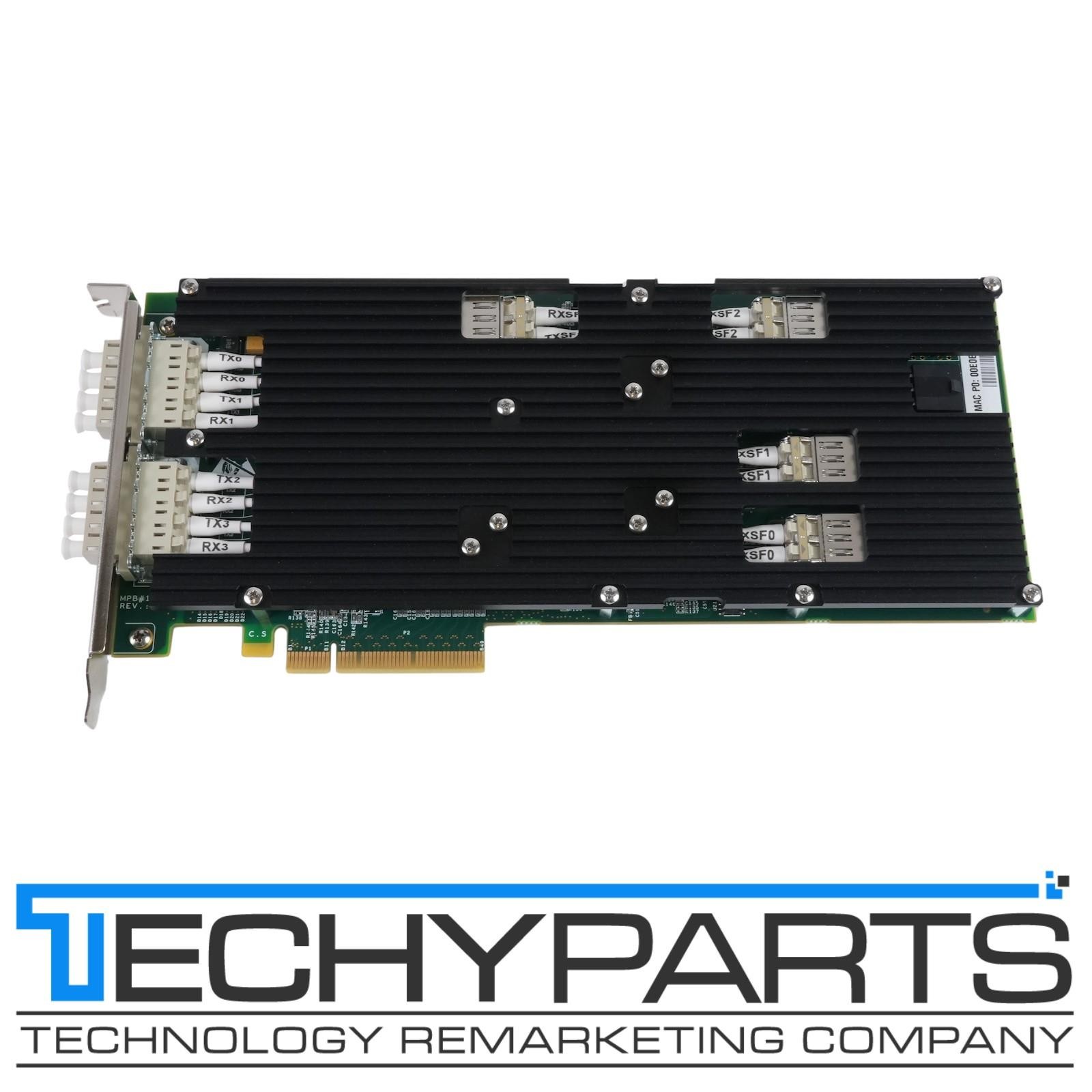 Silicom PE310G4BPI9-SR-SD 4-Port Fiber SR 10GbE PCIe Bypass Server Adapter NEW