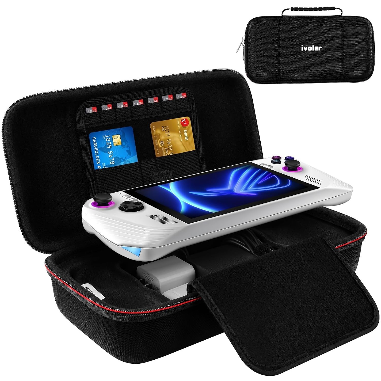 Carrying Case for Asus Rog Alloy 7”2023/Asus Rog Ally X 7”2024, Portable Ha…