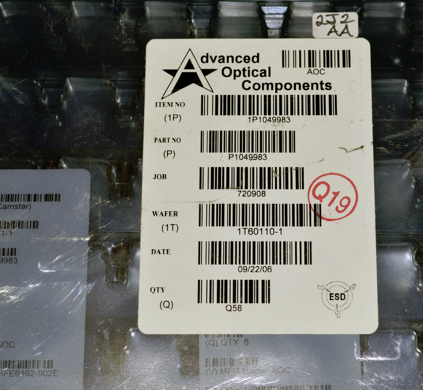 58 X ADVANCED OPTICAL HFE6192-902E Lasers VCSEL LC TOSA FINISAR