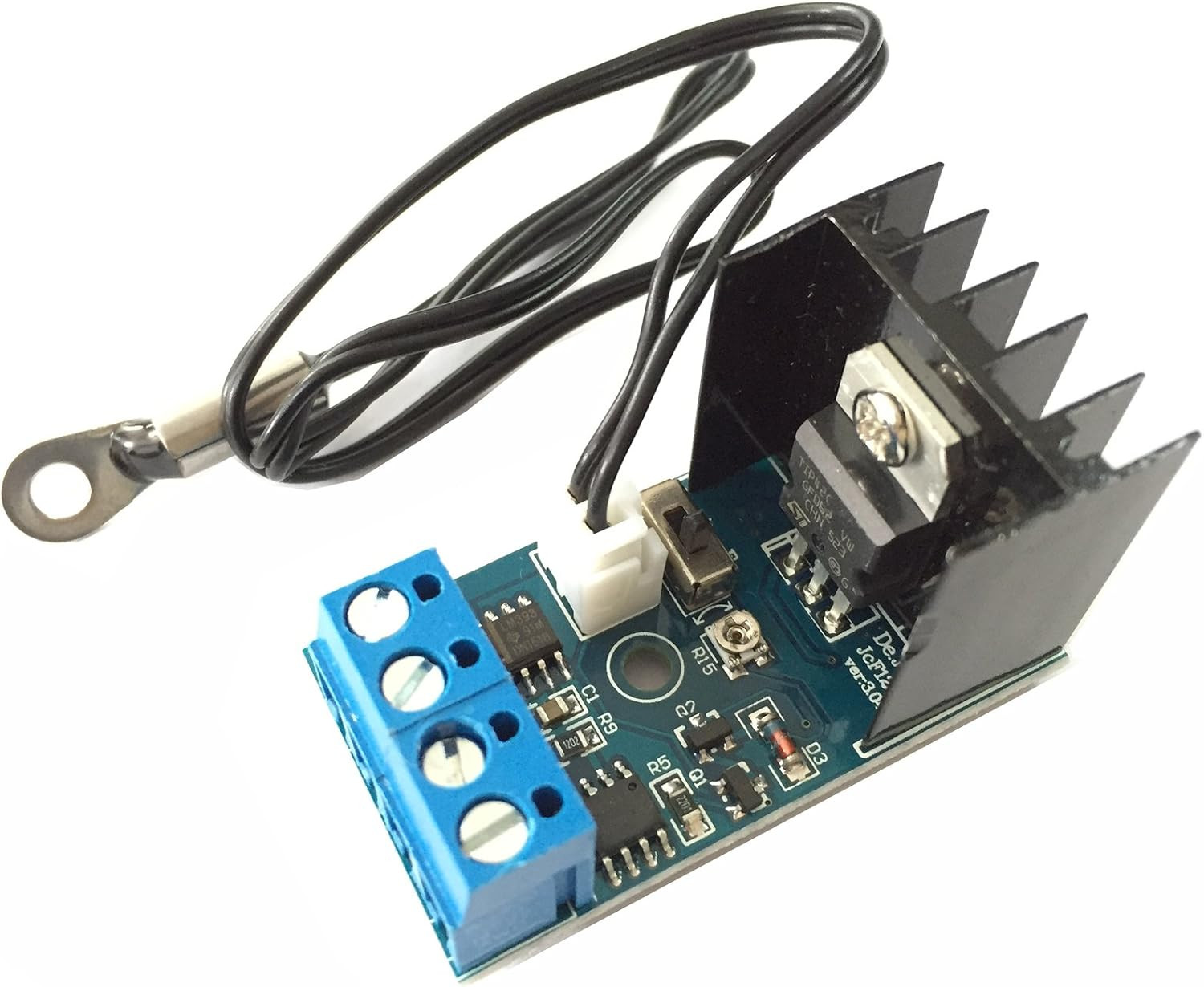 DC 12V 1A Automatic PC CPU Fan Temperature Control Speed Controller Case Fan Gov