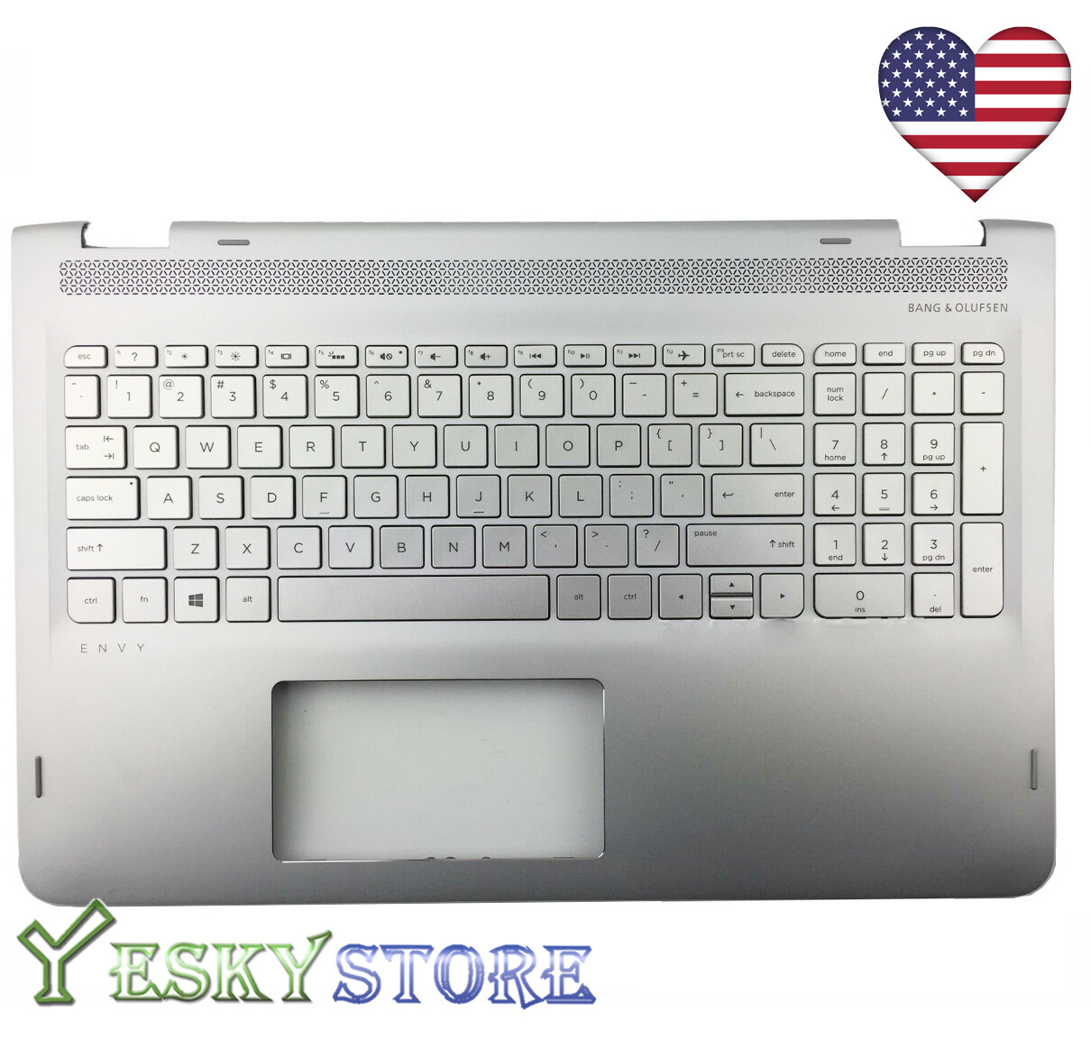 OEM! HP PAVILION M6-AQ005DX M6-AQ SERIES PALMREST Backlight KEYBOARD 857283-001