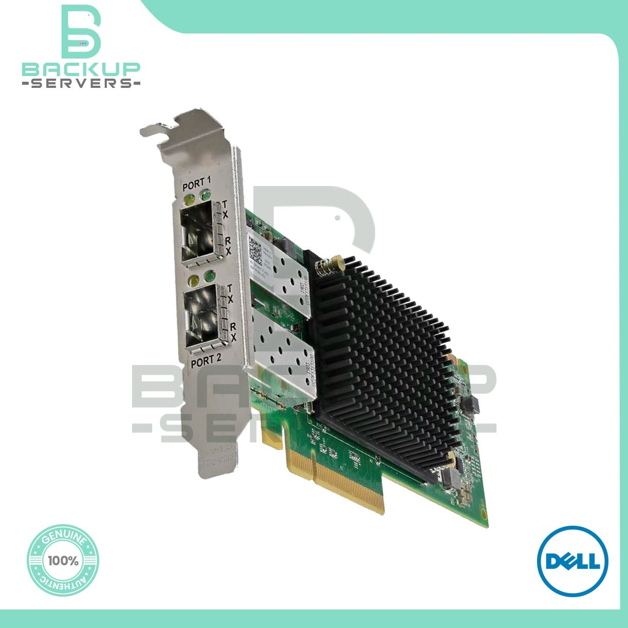 4VDY3 Dell LPE35002 2-Ports 32Gbps PCI-e 4.0 x8 FC SFP Host Bus Adapter 04VDY3