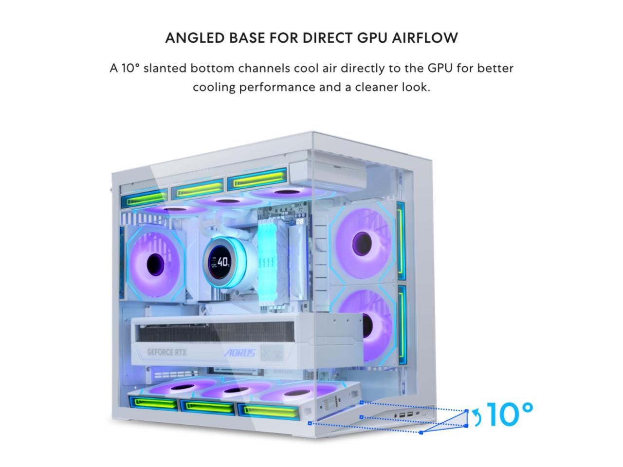 LIAN LI O11D MINI V2 | Compact ATX Mid-Tower Airflow Computer Case | Panoramic V