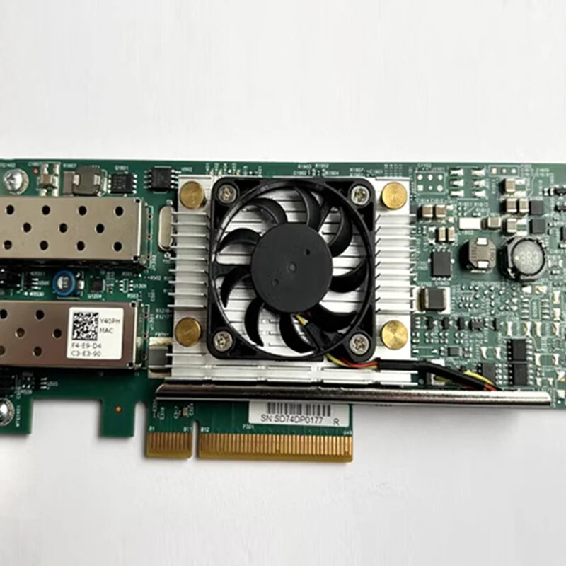 0N20KJ 0Y40PH For DELL BCM57810S 10Gb Gigabit Dual Port SFP+ Fiber Network Card