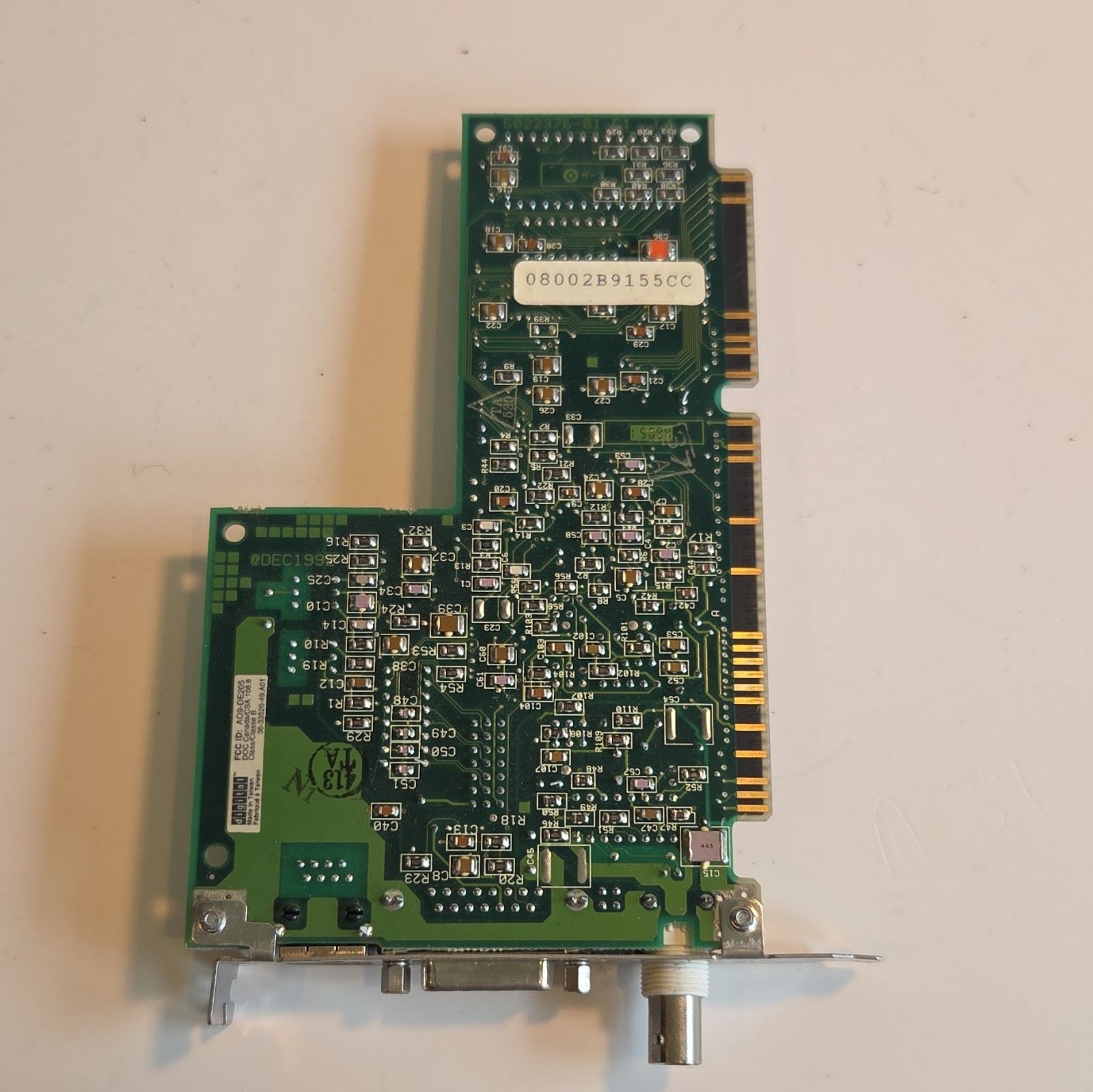 DEC Digital EtherWORKS DE205 ISA Ethernet Network Adapter Card