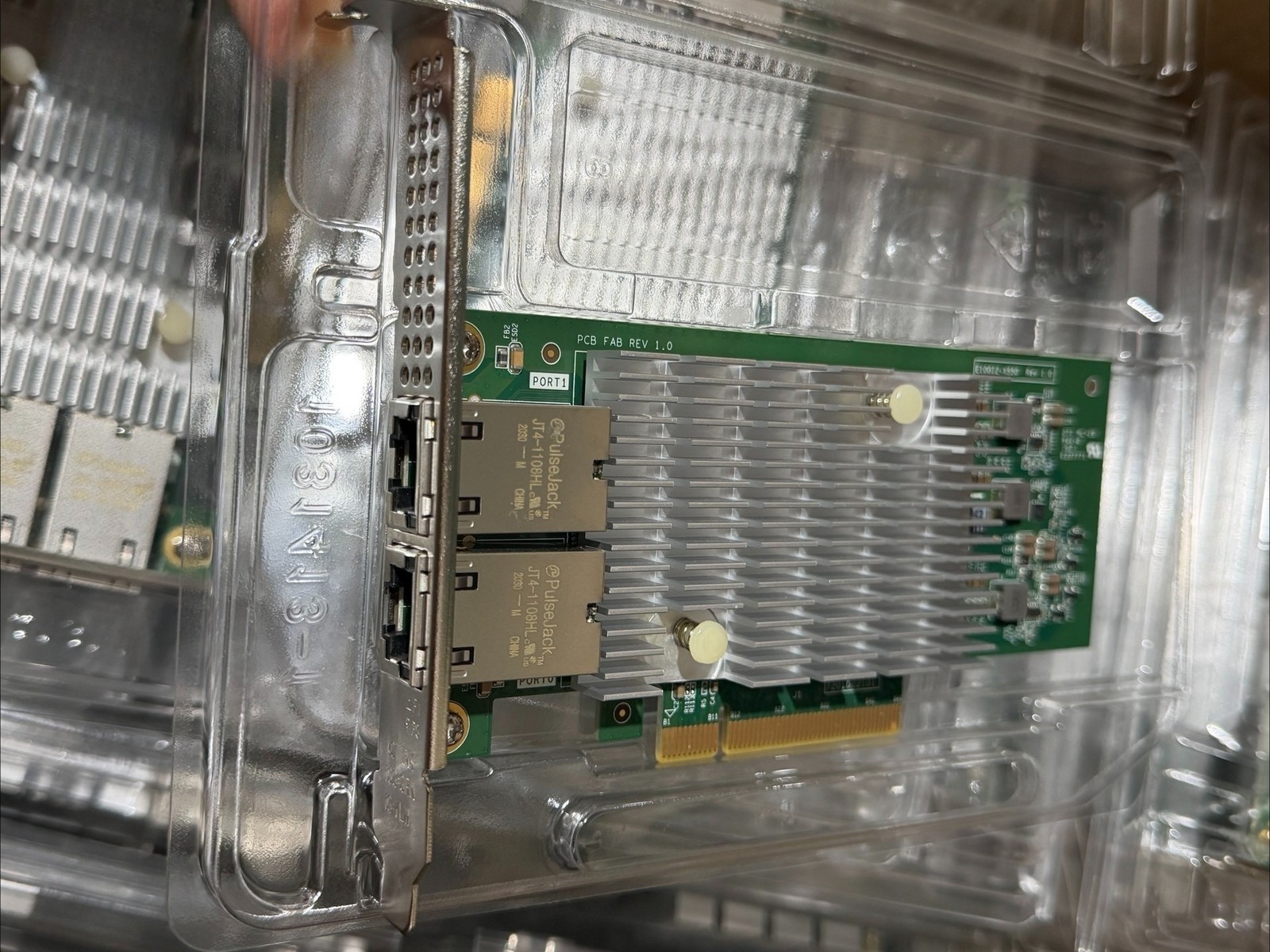 SuperMicro AOC-STGS-i2T Dual Port 10Gbase-T PCI-E 3.0 Intel X550-T2 Network Card