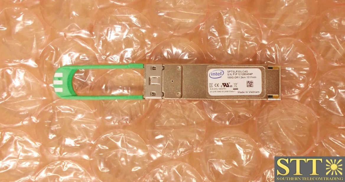 SPTSLP3SLCAS INTEL OPTICAL TRANSCEIVER 100G DR1 2KM 1311NM DUPLEX LC