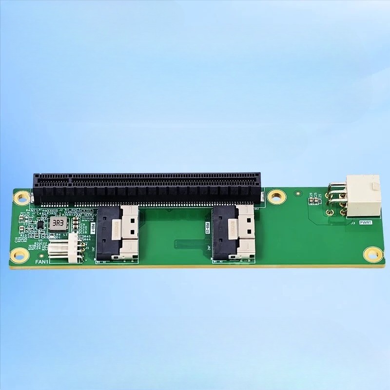 Slimsas 8654 to PCIe slot PCIe base, 8654 to PCIe PCIe 4.0 base