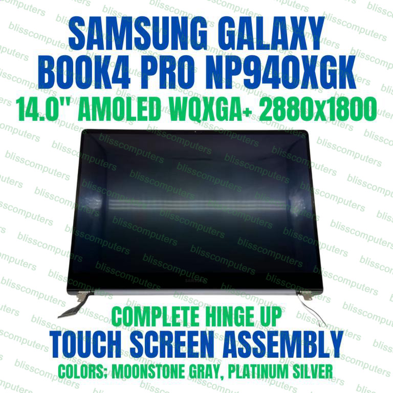 Samsung Galaxy Book 4 Pro NP940XGK Laptop Screen Assembly 2880×1800 Touch